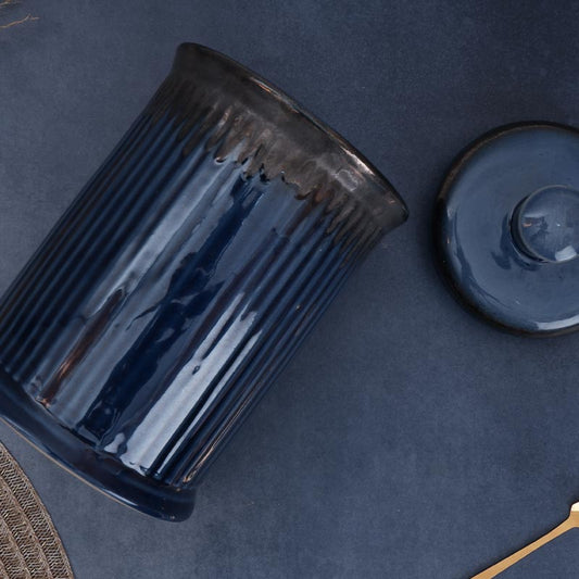Archay Ceramic Storage Jar With Lid | Single