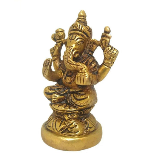 Brass Handmade Vinayakmoorti Ganesha Statue