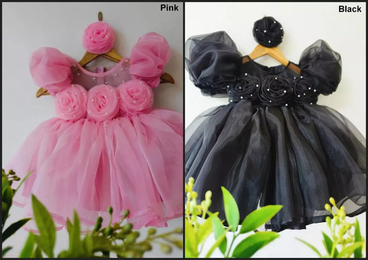 Baby Girls Heavy Organza Frock