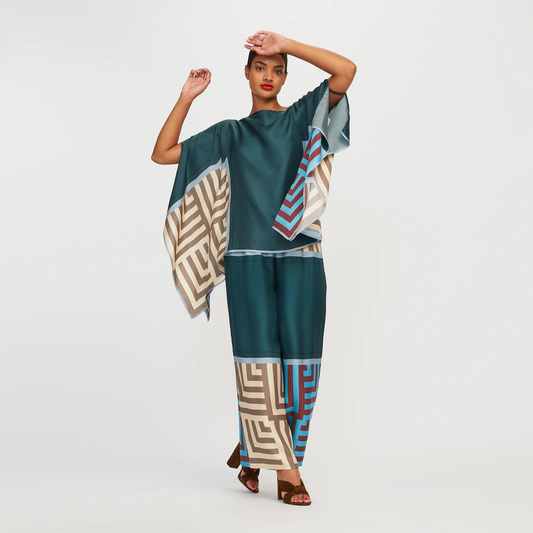 Women's Rama Soft Satin Silk Co-ord Set