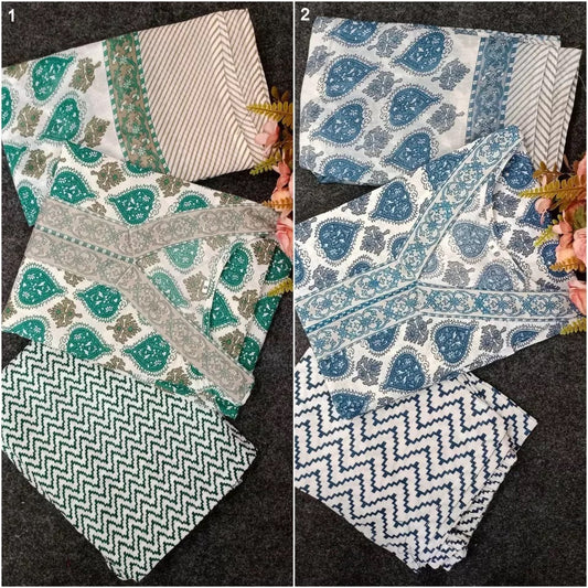 Cotton With Beautifull Digital Print Salwar Kameez For Women's