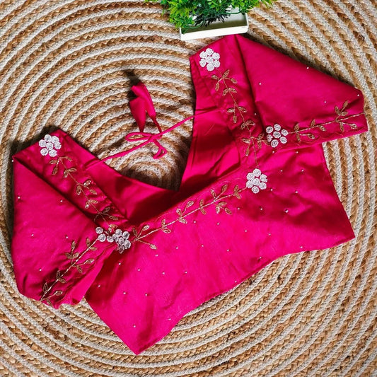 Assami Silk Saree Blouse