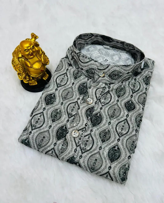 Pure Cotton Kurta Pajama Set For Boy's