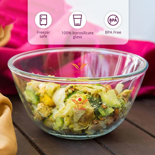 Glass All-Purpose Combo: Bowls, Dishes & Casseroles | Set of 6