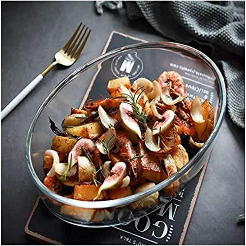 Borosilicate Glass Oval Baking Dish Microwave Oven Safe | 1.6L | Single, Set of 2 & 4