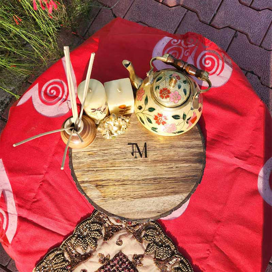 Belen Engraved Wooden Sharing Platter