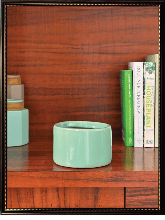 Aqua Green Ceramic Pot