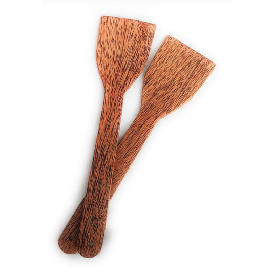 Coconut Wood Spatula | Set Of 2