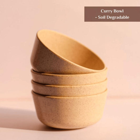 Beige Curry Bowls | Set of 2