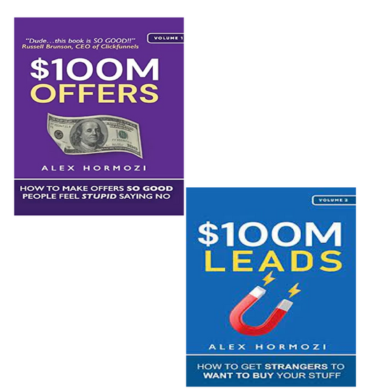 $100M Offers + $100M Leads 2 books set