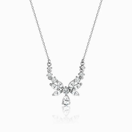 Silver Chrysalis Necklace