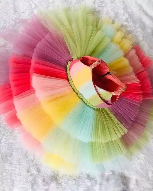 Girl Dress Kids Ruffles Party Wedding Dresses