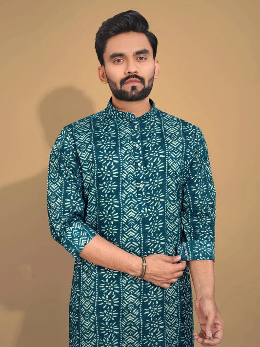 Premium Soft Cotton Men's Kurta Pajama Set