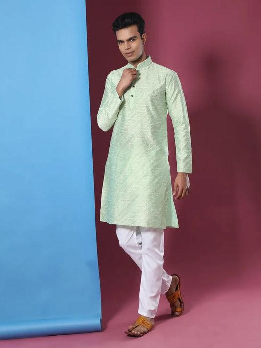 Men's Ethnic Wear Jacquard Kurta Pajama