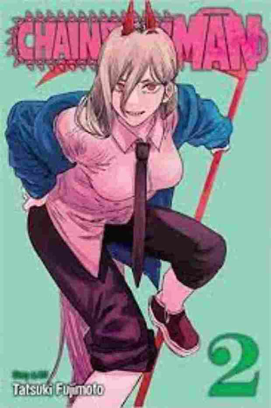 Chainsaw Man Vol. 02 (Paperback) – A Dark Fantasy Adventure by Tatsuki Fujimoto