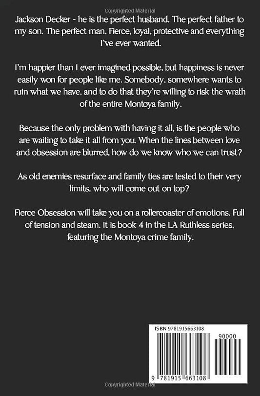 Fierce Obsession (Paperback) unavailable