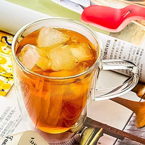Borosilicate Glass Double Wall Tea Cup | 360 mL