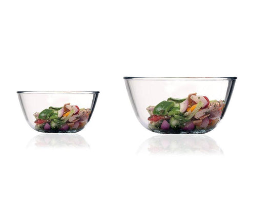 Glass All-Purpose Mixing Bowl | 400 ml & 700 ml | Set of 2