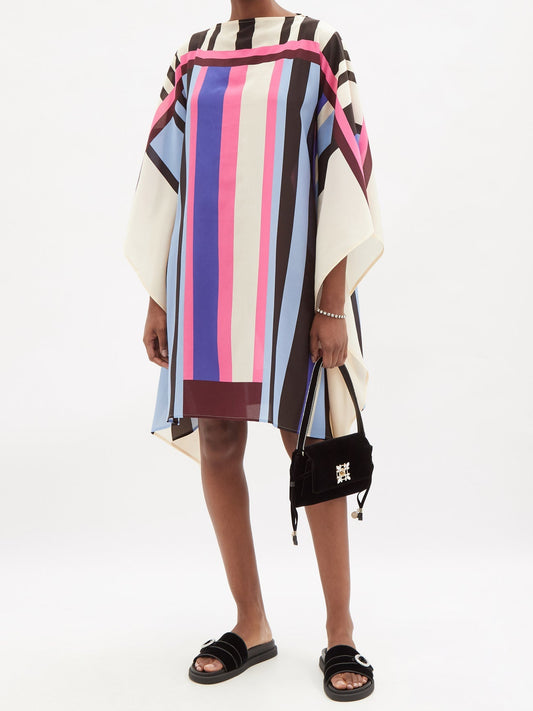 Chelsea Georgette Women's Printed Short Kaftan