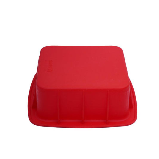 Square Shaped Silicone Cake Mould | 6 Inches & 8 Inches